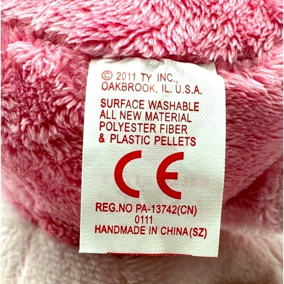 Ty Hello Kitty Pink Mini Plush Cat Toy‎ - Picture 6 of 6